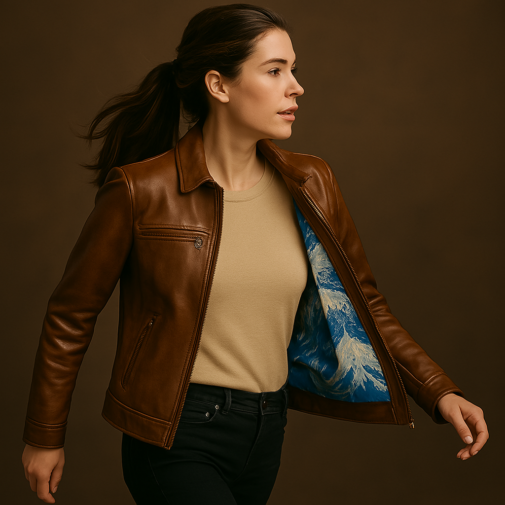 Veste Van Gogh portée